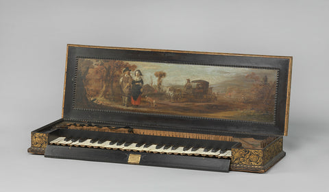 Clavichord, anonymous, c. 1650 Canvas Print