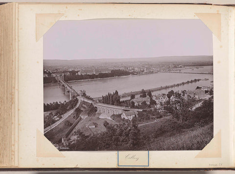 View of Koblenz, anonymous, c. 1890 - c. 1920 Canvas Print