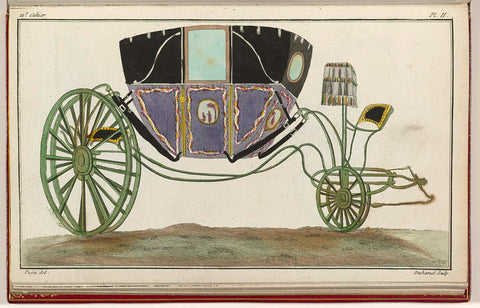 Cabinet des Modes ou les Modes Nouvelles, 15 April 1786, pl. II, A.B. Duhamel, 1786 Canvas Print