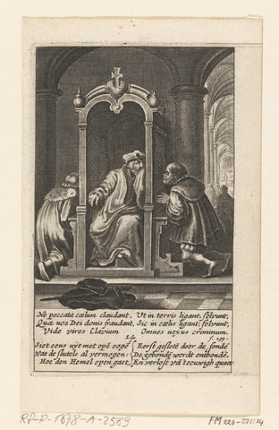 The Confession, 14, Boëtius Adamsz. Bolswert, 1639 Canvas Print