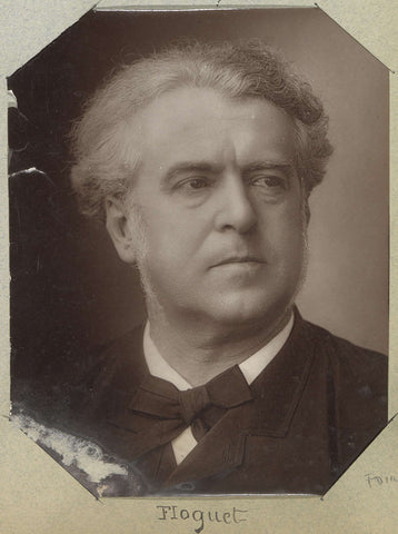 Portrait of Charles Floquet, French politician, Félix Nadar (attributed to), c. 1890 - c. 1900 Canvas Print