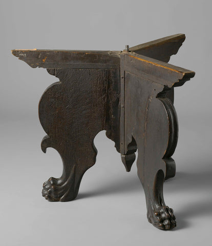 Table base, anonymous, c. 1500 - c. 1600 Canvas Print