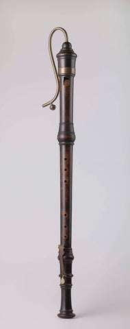 Bass recorder, I. Roosen, c. 1720 Canvas Print