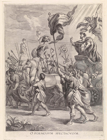 Triumph of Scipio Africanus, Jacob Neefs, 1636 Canvas Print