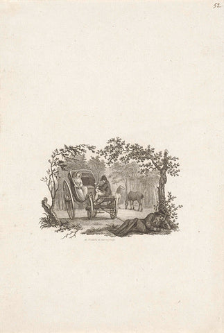 Title page: J.T. Hermes, 'History of Mr. Leopold Kerker or Mother Suckler and Child', 1810, Reinier Vinkeles (I), 1751 - 1816 Canvas Print