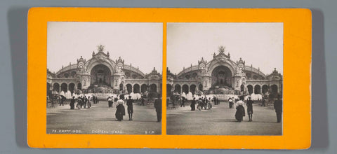 Château d'Eau at the 1900 World's Fair, anonymous, 1900 Canvas Print