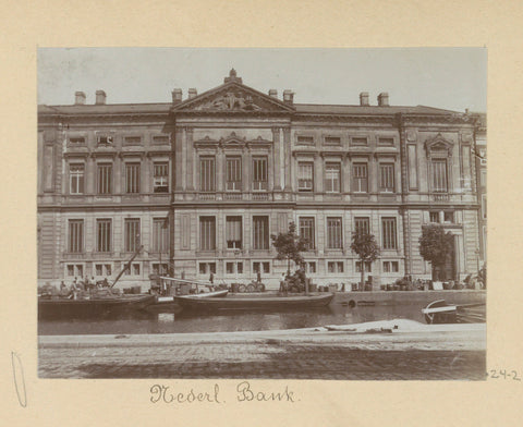 Nederlandse Bank, Hendrik Herman van den Berg, in or after 1890 - in or before 1894 Canvas Print