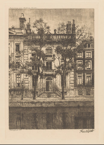 Maatschappij voor Beeldende Kunsten, Heerengracht 495, Tinus de Jongh, 1918 - 1920 Canvas Print