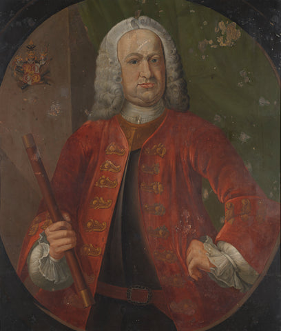 Baron Gustaaf Willem van Imhoff (1743-1750), anonymous, c. 1745 Canvas Print