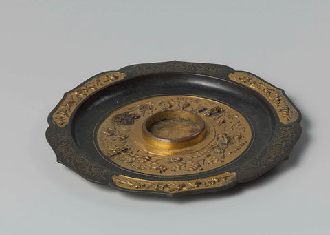 Saucer, anonymous, 1700 - 1800 Canvas Print