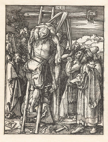 Descent from the Cross, Albrecht Dürer, 1509 - 1510 Canvas Print