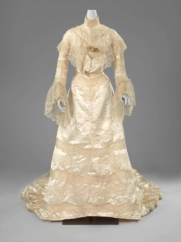 Wedding Gown, Madame Heymans Besselink, 1902 Canvas Print