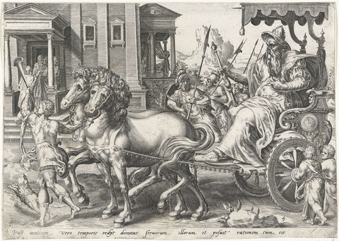 Return of the Lord, Harmen Jansz Muller, 1579 - 1585 Canvas Print