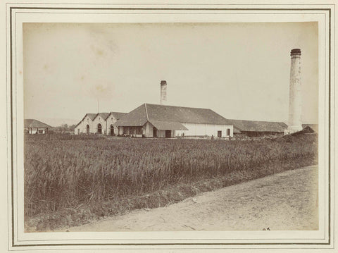 Factory, Kassian Céphas, 1886 Canvas Print