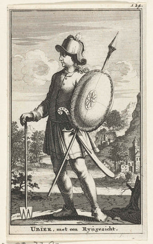 Ubïer, anonymous, 1712 - 1714 Canvas Print