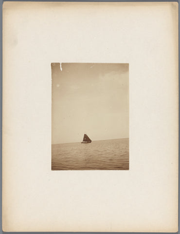 Tjalk on the water, anonymous, c. 1907 - c. 1910 Canvas Print