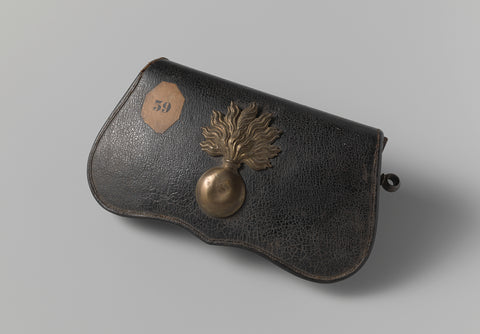 Pattern bag to carrying strap belonging to De Moulin, captain of the General Staff, anonymous, c. 1800 - c. 1830 Canvas Print