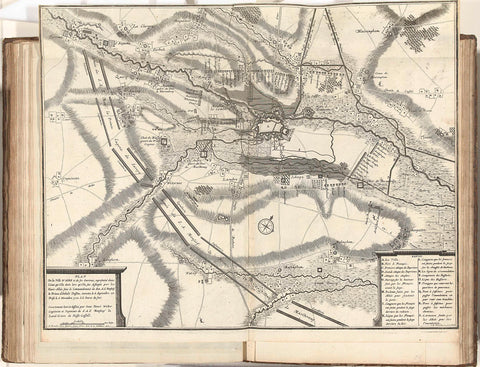 Siege of Aire, 1710, J.G. Harrewijn (II), 1711 Canvas Print