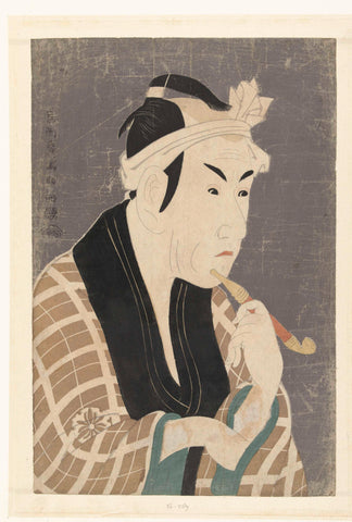 Busteportret van Matsumoto Koshiro IV, Toshusai Sharaku, 1794 Canvas Print