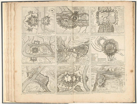 Schouwoneel van den oorlog (sheet XXIX), ca. 1700-1710, anonymous, 1741 - 1769 Canvas Print