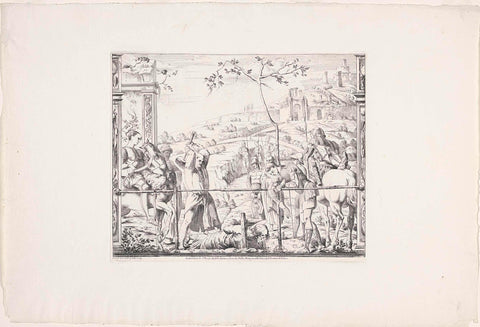 Martyrdom of Saint James, Giovanni David, 1776 Canvas Print