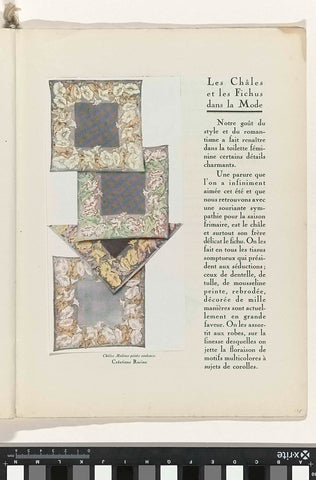 Art - Goût - Beauté, Feuillets de l' elegance féminine, Noël 1928, No. 100, 9e Année, p. 45, anonymous, 1928 Canvas Print
