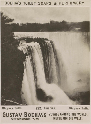 View of Niagara Falls, H.F. Nielson, 1899 - 1901 Canvas Print