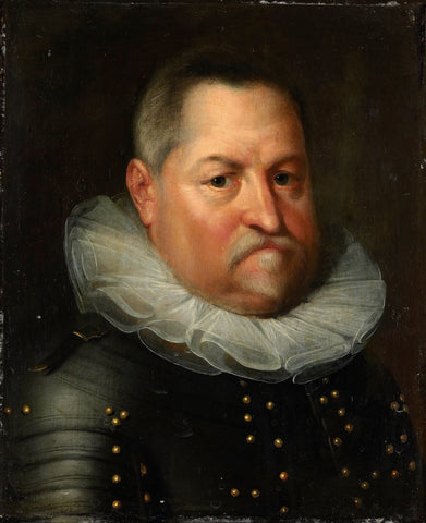 Portrait of Count John of Nassau, know as John the Old, Jan Antonisz van Ravesteyn (workshop of), c. 1613 - c. 1620 Canvas Print