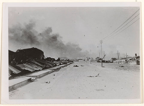 Scorched Earth, Anefo, 1947 Canvas Print