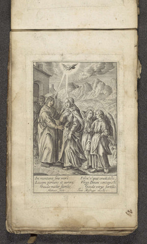 Visitation, Jean Matheus, 1590 - 1649 Canvas Print