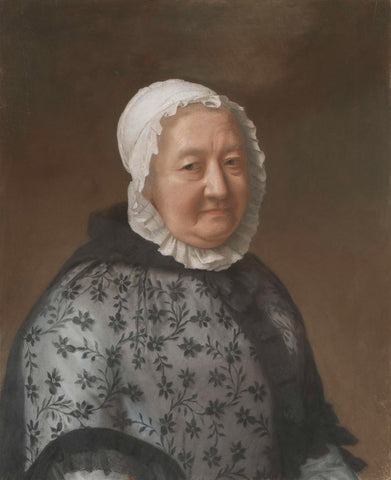 Marie Congnard-Bathailhy, Jean-Etienne Liotard, 1757 Canvas Print