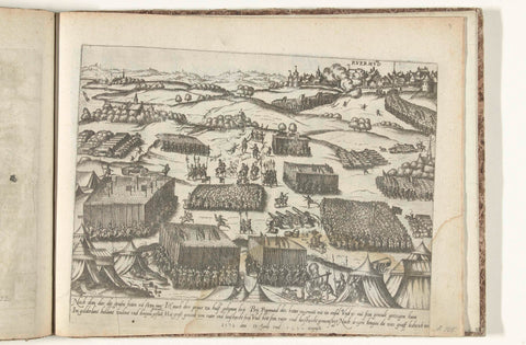 Roermond taken by William of Orange, 1572, anonymous, 1572 - 1574 Canvas Print