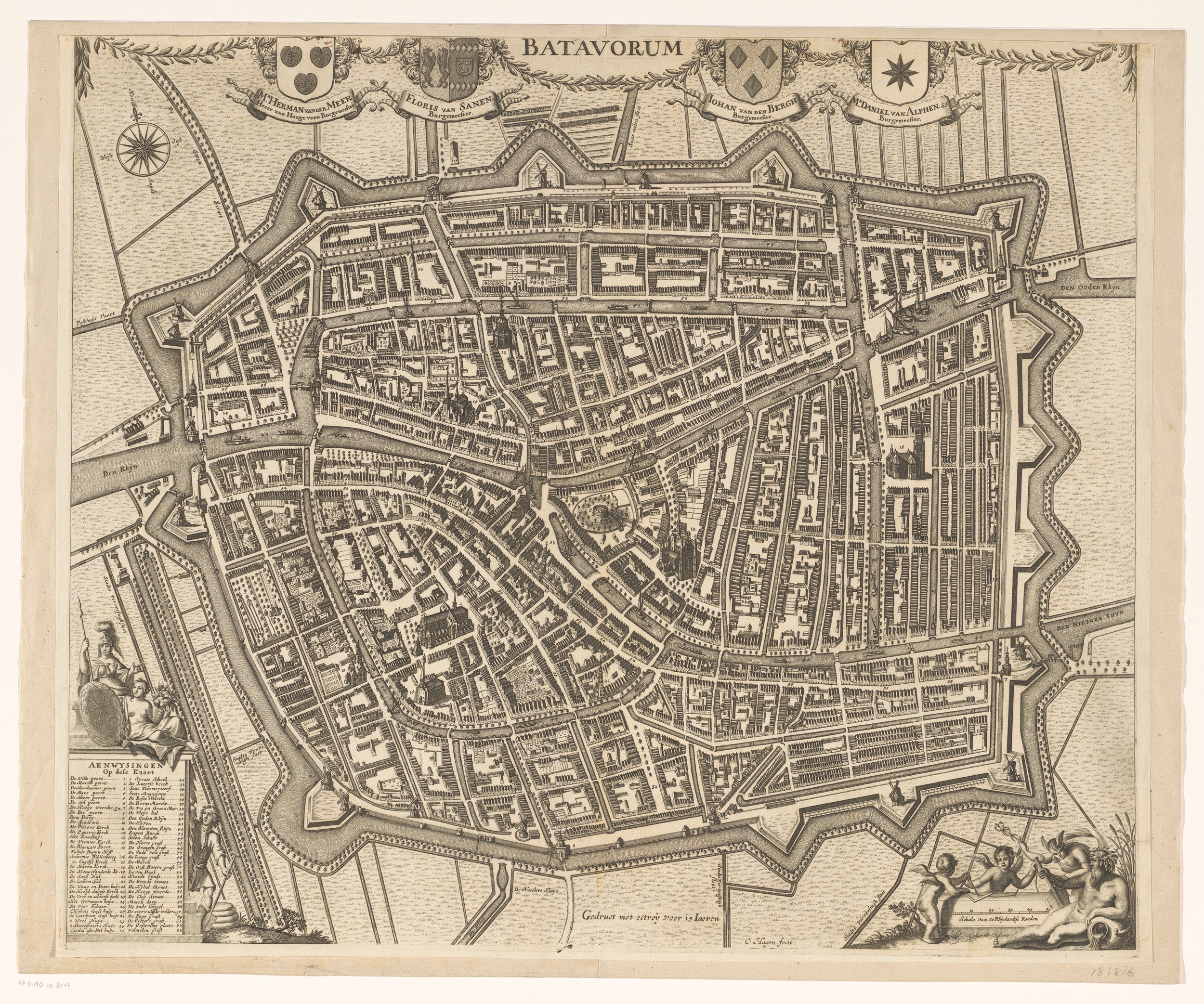 De Kleine Hagen (sheet with map), Christiaan H | CanvasPrints.com