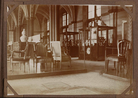 China room seen from the west in 1927, 1927 Canvas Print