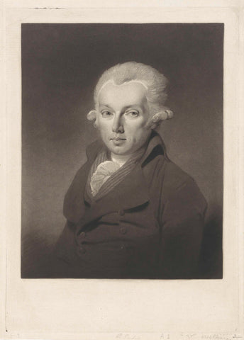 Portrait of Pieter Paulus, Charles Howard Hodges, 1795 Canvas Print