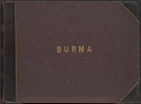 Travel album with photos of sights in Burma, various makers, c. 1885 - c. 1886 Canvas Print