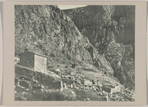 Phaedriades at Delphi, anonymous, c. 1895 - c. 1915 Canvas Print