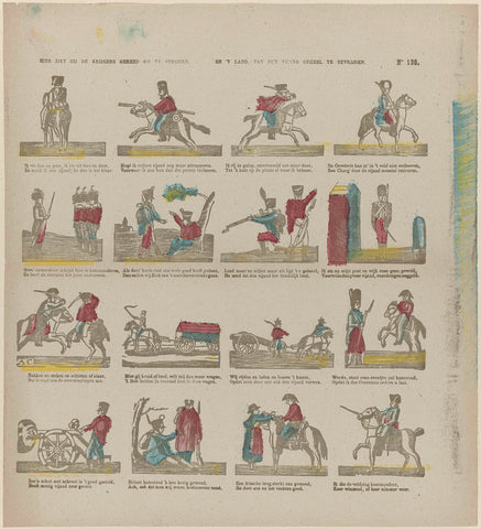 Here you see the warriors ready to fight, / And the land, to deliver from the enemy entirely, Alexander Cranendoncq, 1827 - 1894 Canvas Print