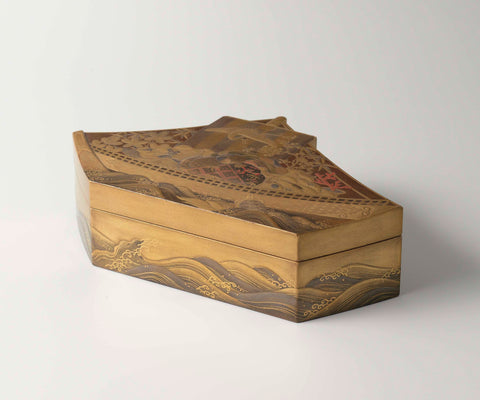 Box in the Shape of the Treasure Ship, anonymous, c. 1800 - c. 1900 Canvas Print