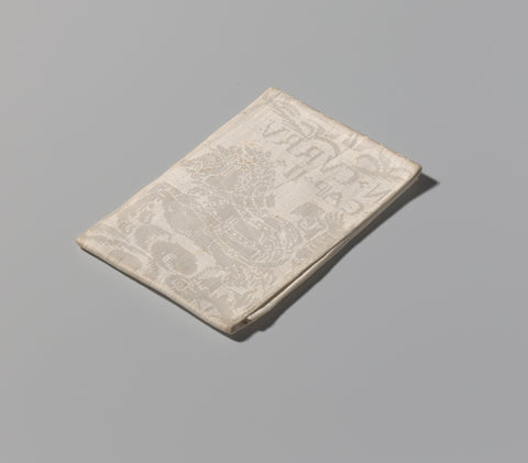 Napkin with the history of the prophet Elijah, anonymous, c. 1600 - c. 1649 Canvas Print