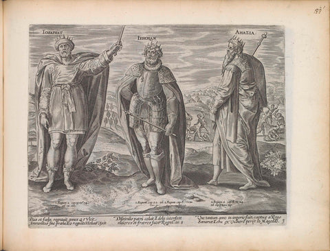 Josafat, Joram en Achazja, Jan Snellinck (I) (attributed to), 1643 Canvas Print