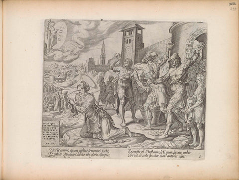 Stoning of Stephen, Harmen Jansz Muller, 1643 Canvas Print