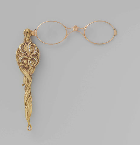 Lorgnette (face-to-hand), Tiffany & Co., c. 1900 - c. 1910 Canvas Print