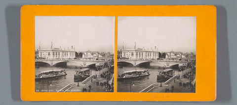 Congress hall on the Seine during the World's Fair of 1900, anonymous, 1900 Canvas Print