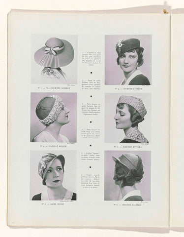 Art - Goût - Beauté, Feuillets de l'elegance feminine, June 1932, No. 142, 12th Anne, p. 28, Isabel, 1932 Canvas Print