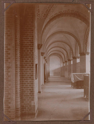 Print room seen from a northerly direction in 1927, 1927 Canvas Print