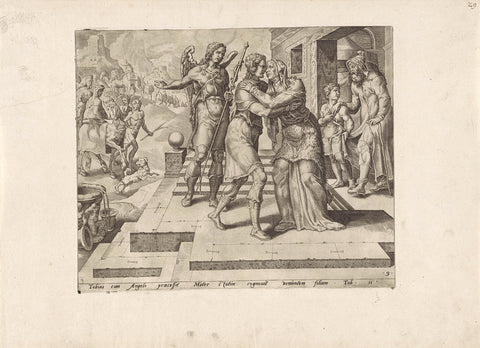 Return of Tobias, anonymous, 1556 Canvas Print