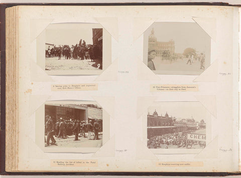 Citizens receive their equipment in South Africa, anonymous, 1896 Canvas Print