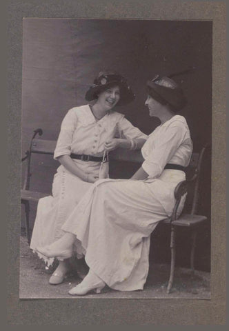 Sacha and Maria, anonymous, 1912 Canvas Print