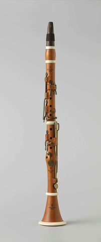 Clarinet, Johann Andreas Mollenhauer, c. 1840 Canvas Print